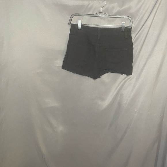 3/$30 Black studded shorts - Picture 2 of 4